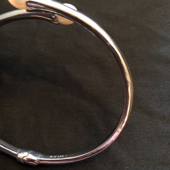 🔴SOLD🔴Alwand Vahan Bangle in Sterling & Pearls - Picture 5 of 6